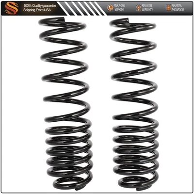 Front Coil Springs Pair for Jeep Cherokee 84-96 Comanche 89-92 Wagoneer 84-87 Foto 1 de 4