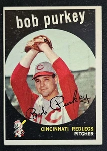 1959 Topps #506 Bob Purkey Cincinnati Redlegs - EX - Picture 1 of 2