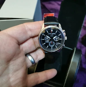 Jorg Gray JG6500 Men's Chronograph Watch President Obama Commemorative Edition - Picture 1 of 18