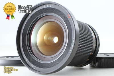 [Exc+5] Contax Carl Zeiss Distagon T* 21mm F2.8 MMJ MF Lens C/Y Mount From JAPAN - Image 1 of 4