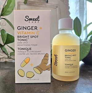 Sweet Chef Ginger + Vitamin C Bright Spot Tonic 4.39 oz Dark Spot Toner NIB! - Picture 1 of 4
