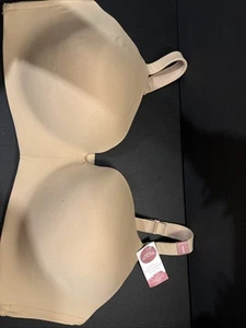Cacique Modern Collection Boost Multi-way Tan Bra Push-up Size 46DDD - Picture 1 of 14