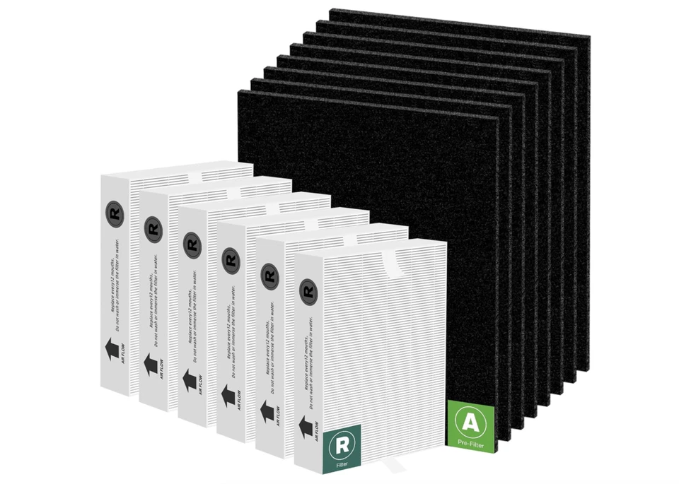 6 Pack HPA300 HEPA Filter Replacement for Honeywell Air Purifiers HPA300 - Image 1 of 1