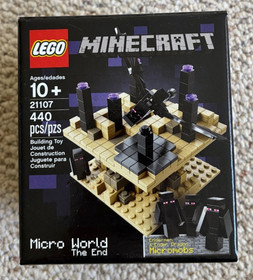 NEW SEALED Lego 21107 Minecraft: Micro World &ndash; The End RETIRED RARE
