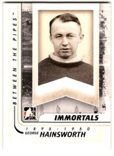 2010-11 In The Game Between Pipes George Hainsworth #192 Montreal Canadiens