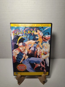 Fatal Fury: The Motion Picture (DVD, 1999) With Insert Tested Works Rare - Foto 1 di 4