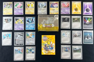 2007 Pokemon World Championship Tom Roos Deck Pick Your Cards - NM - Pack Fresh - Image 1 of 4