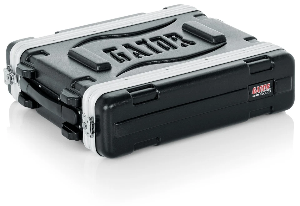 Gator Cases Lightweight Molded 2U Rack Case with Heavy Duty Latches 14.25" Depth - Image 1 of 4