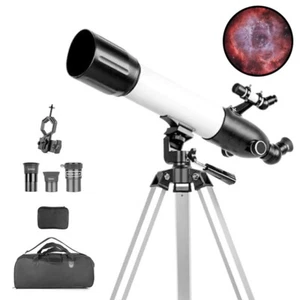 Skyoptikst 80-500mm Refractor Telescope – 375x Magnification, Multi-Coated Lens - Picture 1 of 9