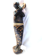 Vintage African Carved Wood Male Tall Figure