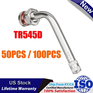 50PCS / 100PCS TR545D Truck Tire Valve Stems for New 22.5 & 24.5 Alcoa Aluminum - Picture 1 of 22