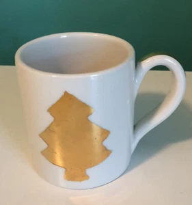 ESTE C.E. Taza de café de árbol de Navidad de oro 18 K hecha en Italia - Imagen 1 de 7