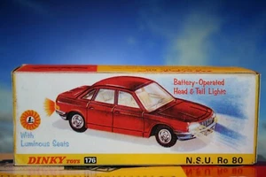 NSU Ro80 Repro Box Number 176 Dinky Toy - Picture 1 of 6