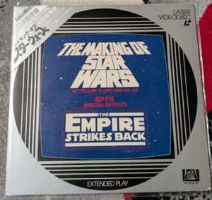 The Making Of Star Wars SP FX Empire Strikes Back Laserdisc Japan FY539-24MA - Picture 1 of 4