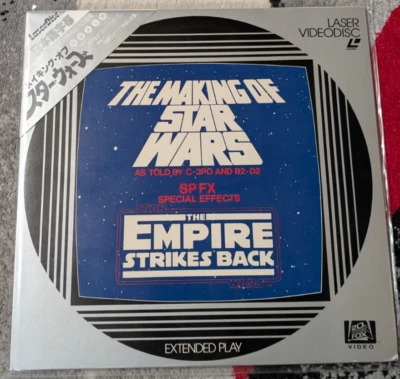 The Making Of Star Wars SP FX Empire Strikes Back Laserdisc Japan FY539-24MA - Image 1 of 4