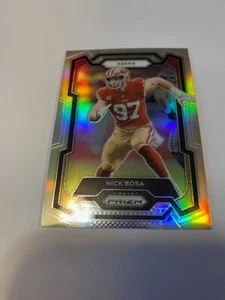 2023 Panini Prizm Football Nick Bosa Silver Prizm #272 Holo - Picture 1 of 1