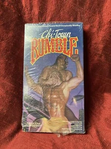 wcw nwa CHI-TOWN RUMBLE 1989 VHS wrestling Steamboat Vs Flair ,Road Warriors - Picture 1 of 8