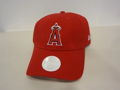 VTG MLB California Angels LOGO Strapback Hat New Era 9TWENTY NEW NWOT Ladies - Image 1 of 4