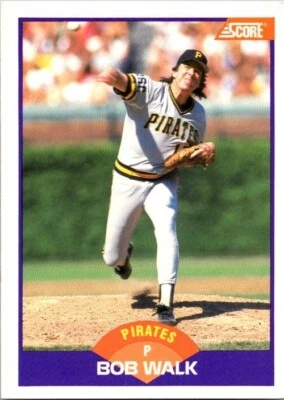 1989 Score - Bob Walk #224 - Image 1 of 2