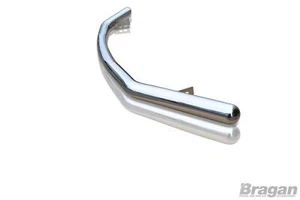 Barra de alerón delantera + LED delgados para BMW X6 2008 - 2015 empujón de barbilla de acero inoxidable - Imagen 1 de 3