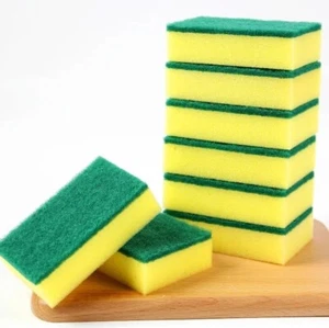 10-Piece Heavy Duty Scrub Sponges Washing Dishes Cleaning Kitchen Dish Sponge - Picture 1 of 4
