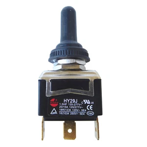 KEDU Toggle Switches HY29J 125V/277V 1.5HP 3Pins Tab Power On Off On Switch - Picture 1 of 7