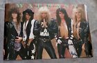 Warrant 1989 Dirty Rotten Filthy Stinking Rich Brockum Glam Metal Poster VGEX C7
