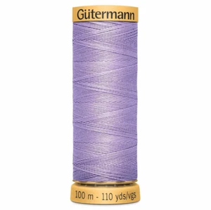 GUTERMANN 100% NATURAL COTTON SEWING THREAD 100 METRE SPOOL - LOTS OF COLOURS - Picture 1 of 240