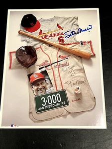 Stan Musial Hand Signed 11x14 Photo Cardinals Unique Print - Picture 1 of 6