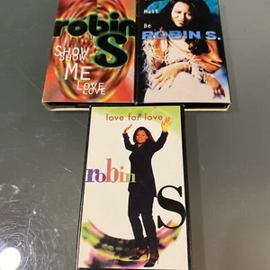 ROBIN S CASSETTE LOT SHOW ME LOVE IT MUST BE LOVE LOVE FOR LOVE - Picture 1 of 5