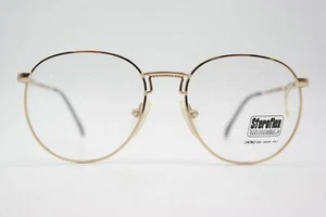 Vintage Brille Sferoflex 812 Gold Oval Brillengestell eyeglasses - Picture 1 of 6