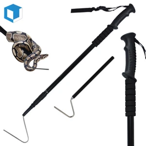 57”/ 39” Snake Reptile Hook Catcher Stick Retractable Handling Tool Heavy Duty - Picture 1 of 11
