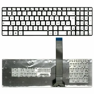 Clavier Français AZERTY BLANC pour ASUS U57VJ X751LA R752LK U57VD U57V R752YI - Photo 1/1