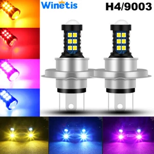 H4 9003 HB2 Bright 30SMD LED Fog Driving Light Replce Bulbs Daytime Running DRL - Picture 1 of 14