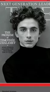 Time Magazine NEW October 25th 2021 TIMOTHEE CHALAMET Collectable issue - Picture 1 of 3