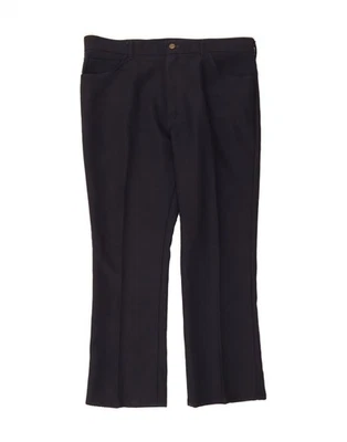 LEE Mens Bootcut Casual Trousers W40 L32 Navy Blue Polyester DS26 - Image 1 of 3