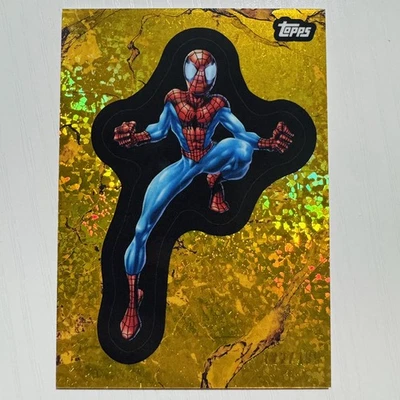 2025 Topps Comic Book Heroes Anniversary Spider-Man Gold Mini-Diamonds /199 - Image 1 of 4