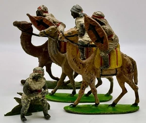 HEYDE or Similar-Vintage BEDOUIN ARAB CAMEL RIDERS . LOT OF 3 - LOT B21 - Imagen 1 de 5