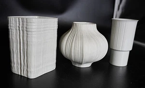 3er-Set Rosenthal-Vasen - Bild 1 von 7