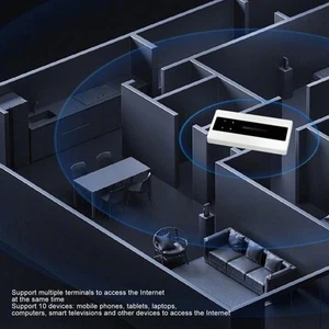 4G Mobile WiFi Router Professional 150Mbps High Speed Network Supports 10 Dev FY - Afbeelding 1 van 24