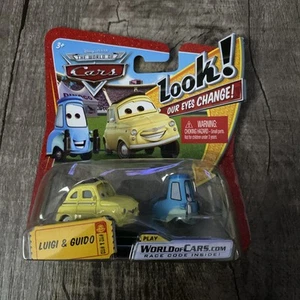 DISNEY PIXAR CARS LUIGI GUIDO EYES CHANGE WOC ROR - Picture 1 of 2