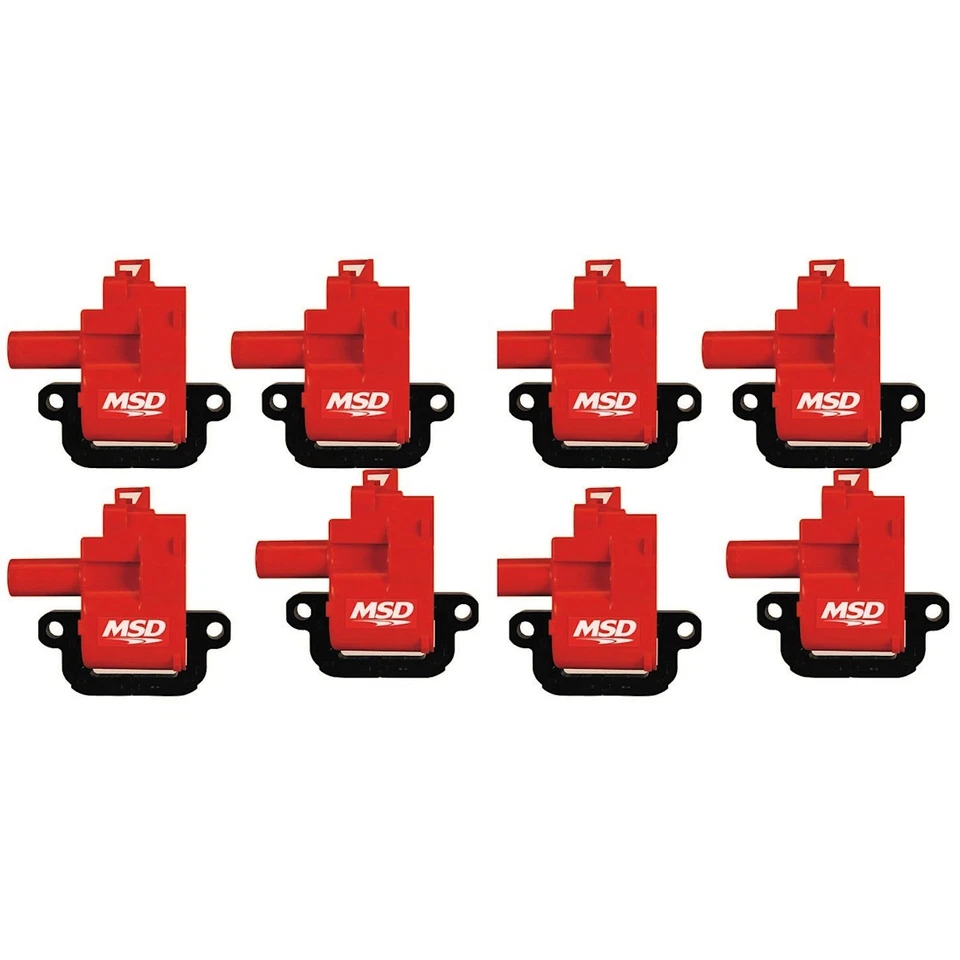 Juego de 8 bobinas de encendido 82628 MSD para camioneta Chevy Chevrolet Silverado 3500 GMC Foto 1 de 1