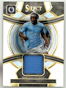 2023-24 Panini Select Premier League - Select Swatches Jeremy Doku #SS-JD (MEM) - Picture 1 of 2
