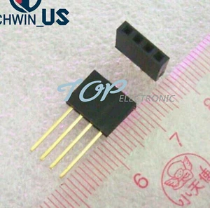 20pcs 4 Pin Female tall stackable Header Connector socket for Arduino Shield - Picture 1 of 1