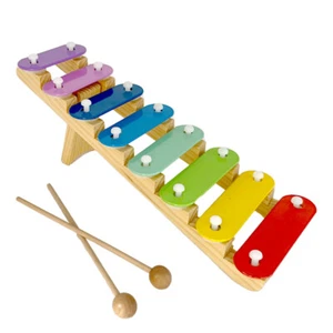 Holz Xylophon für Kinder Musikinstrument Glockenspiel Klangspiel - Bild 1 von 1