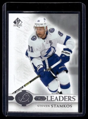 2020-21 SP Authentic True Leaders Steven Stamkos Tampa Bay Lightning #TL-SS - Image 1 of 2