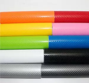 4D Carbon Fibre Vinyl Wrap Film Sticker 【Bubble Free】 All Colours - Picture 1 of 12