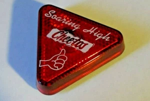 Cheetos Soaring High 2" Reflector Red Plastic Clip On Vintage Promotional Merch - Picture 1 of 5