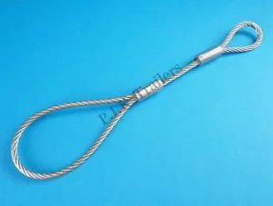280mm Secondary Coupling Safety Breakaway Cable for UNBRAKED TRAILER #4981 - Picture 1 of 1