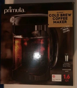 EUC PRIMULA Cold Brew Coffee Maker + Brew Filter - 1.6 Quarts - Bild 1 von 3